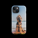 Tough Case for iPhone® Featuring The Bexar Pack's Puppy Brinks