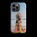 Tough Case for iPhone® Featuring The Bexar Pack's Puppy Brinks