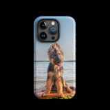 Tough Case for iPhone® Featuring The Bexar Pack's Puppy Brinks