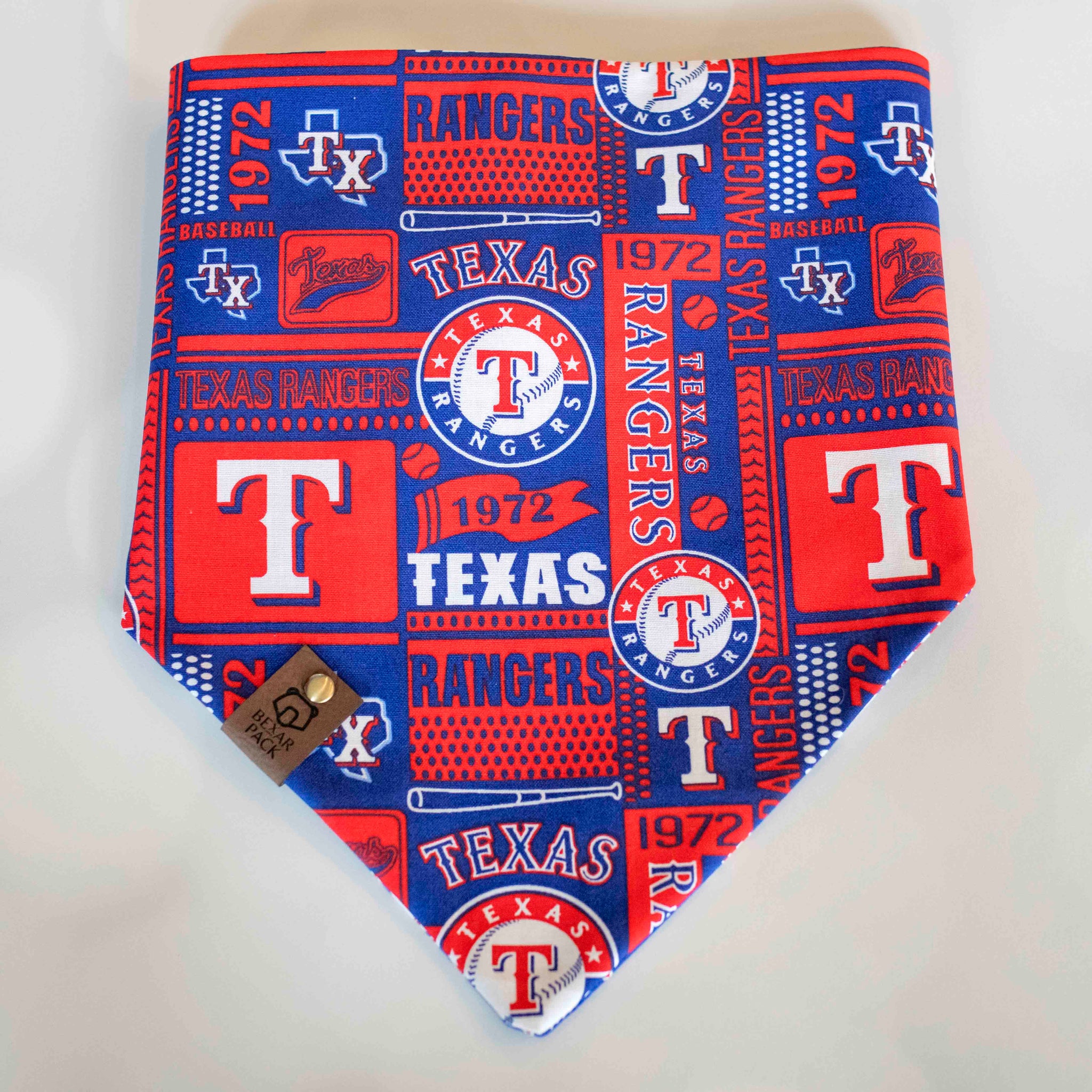 Texas Rangers Dog Bandana – Bexar Pack Supply Co.